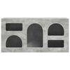vidaXL TV Cabinet Concrete Grey 80 x 35 x 40 cm Engineered Wood