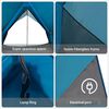 vidaXL Tents with Roof with Air Vent Blue 315 x 330 x 200 cm Polyester
