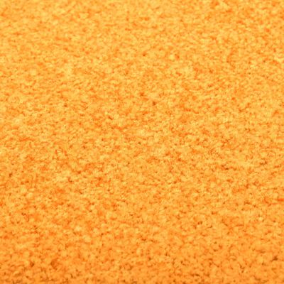 vidaXL Doormat Washable Orange 90x150 cm