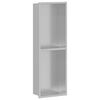 vidaXL Shower Niche Silver 60 x 20 x 9.5 cm Stainless Steel