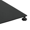 vidaXL Parasol Base Black 100 x 100 x 4 cm Steel