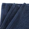 vidaXL Guest Towels 10 pcs Cotton 450 gsm 30x50 cm Navy