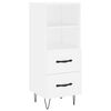 vidaXL Sideboard White 34.5x34x90 cm Engineered Wood