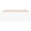 vidaXL Bed Frame with Drawers without Mattress White 90x200 cm