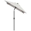 vidaXL Garden Parasol 200 x 300 cm Sand White Rectangular