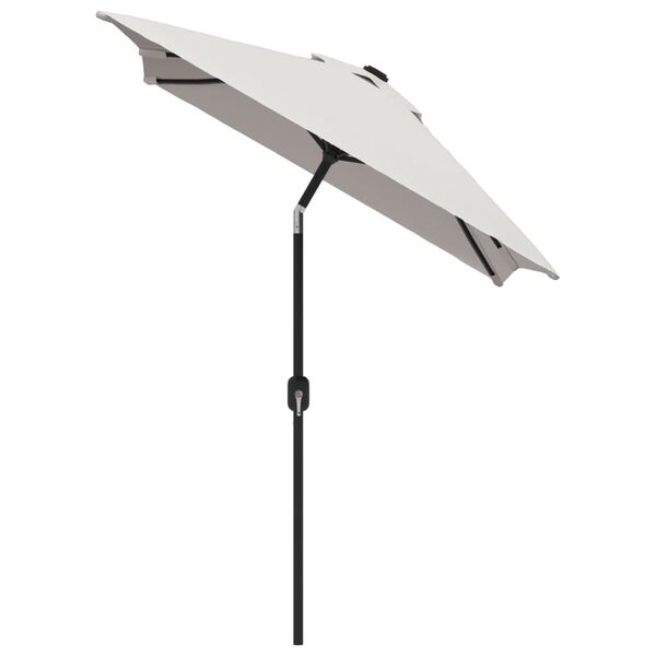vidaXL Garden Parasol 200 x 300 cm Sand White Rectangular