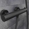 SCH&Uuml;TTE Thermostatic Shower Mixer Tap LONDON 5.5 cm Matt Black