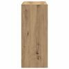 vidaXL Book Cabinet/Room Divider Artisan Oak 80x30x72 cm