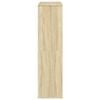 vidaXL Room Divider Sonoma Oak 100x33x125.5 cm Engineered Wood