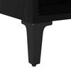 vidaXL TV Cabinet Set Black 69.5 x 30 x 50 cm Engineered Wood