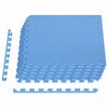 vidaXL Floor Mats 6 pcs 2.16 ㎡ EVA Foam Blue