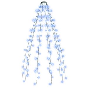 vidaXL Christmas Tree Net Lights with 150 LEDs Blue 150 cm