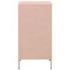 vidaXL Sideboard Pink 35x39x73.5 cm Cold-rolled Steel