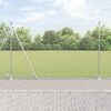 vidaXL Fence Post Silver 50 x 1.5 m (13 mm mesh) Steel