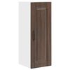 vidaXL Kitchen Cabinet 2 pcs Brown Oak 30 x 31 x 80 cm Engineered Wood
