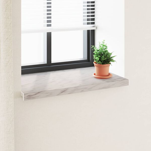 vidaXL Window Sill Marble Text -enure 60 x 50 x 4.5 cm PVC