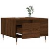 vidaXL Coffee Table Brown Oak 55x55x36.5 cm Engineered Wood
