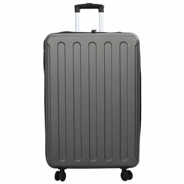vidaXL Suitcase Folding Dark grey 50 x 30 x 76 cm ABS Plastic