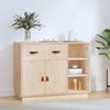 vidaXL Sideboard 98.5x40x75 cm Solid Wood Pine
