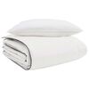 vidaXL Winter Duvet with Pillow 2 pcs White Down Feather