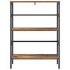 vidaXL Bookshelf Old Wood 60 x 29.5 x 81 cm Engineered Wood