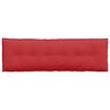 vidaXL Back Pillow Red 160 x 19 x 50 cm Fabric