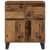 vidaXL Sideboard Old Wood 60 x 35 x 70 cm Engineered Wood and Iron