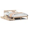 vidaXL Bed Frame with Drawers without Mattress 160x200 cm