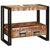vidaXL Vanity Cabinet Multicolour 71 x 33 x 58 cm Solid Reclaim Wood
