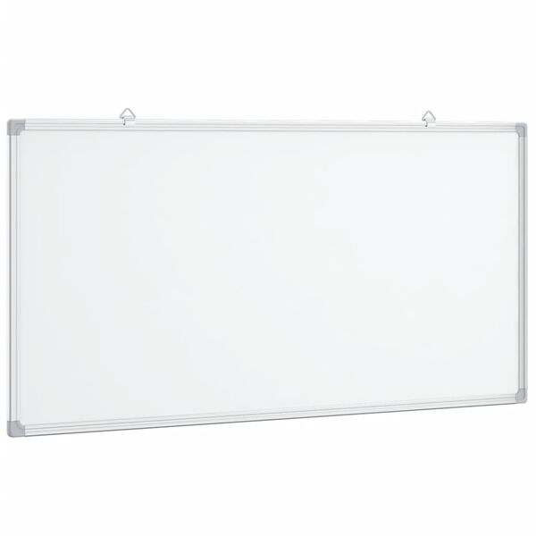 vidaXL Magnetic Whiteboard 100x50x1.7 cm Aluminium