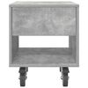 vidaXL Bedside Table 2 pcs Concrete Grey 40.5 x 40 x 48 cm