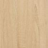 vidaXL Highboard Sonoma Oak Engineered Wood