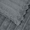vidaXL Throw Blankets 6 pcs Dark Grey 150 x 130 cm Fleece
