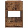 vidaXL End Table Old Wood 30.5 x 30 x 45 cm Engineered Wood