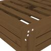 vidaXL Parasol Base Cover Honey Brown Solid Wood Pine
