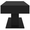 vidaXL Coffee Table Black 96x50x45 cm Engineered Wood