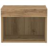 vidaXL TV Cabinet Set Artisan Oak 40 x 30 x 30 cm Engineered Wood