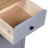 vidaXL Sideboard Grey 46x40x89 cm Pine Panama Range