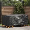 vidaXL Furniture Cover Plain Black 170 x 100 x 70 cm 210D