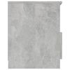 vidaXL Bed Cabinets 2 pcs Concrete Grey 40x40x50 cm Engineered Wood