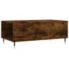 vidaXL Coffee Table Smoked Oak 90x50x36.5 cm Engineered Wood