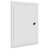 vidaXL Access Panel White 33 x 23 x 3 cm Steel
