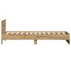 vidaXL Bed Frame Artisan Oak 90 x 200 cm Engineered Wood