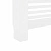 vidaXL Radiator Covers 2 pcs White 112x19x81.5 cm MDF
