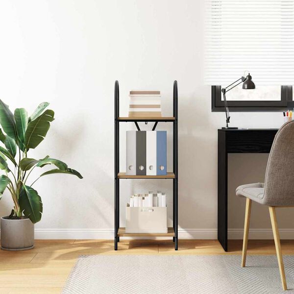 vidaXL Bookshelf Artisan Oak 40 x 30 x 109 cm Engineered wood