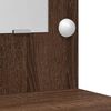 vidaXL Dressing Table 2 pcs Brown 50 x 41 x 135 cm Engineered wood