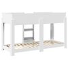 vidaXL Bunk Bed for Kids White 80 x 190 cm Engineered Wood
