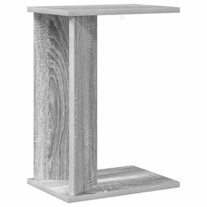 vidaXL End Table Grey Sonoma 35 x 25 x 50 cm Engineered Wood