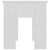 vidaXL Coffee Table White 101x49x52 cm Engineered Wood