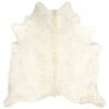 vidaXL Real Cowhide Rug Beige 180x220 cm